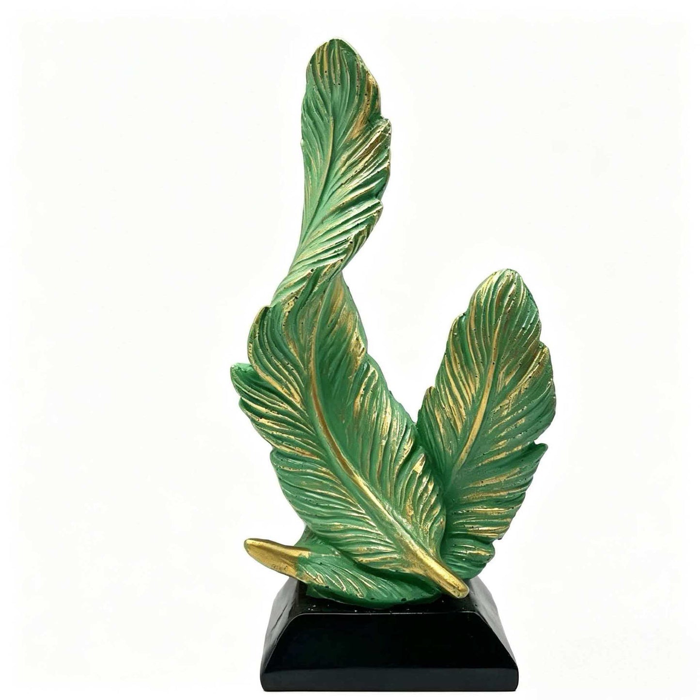 Resin Feather Desktop Ornament