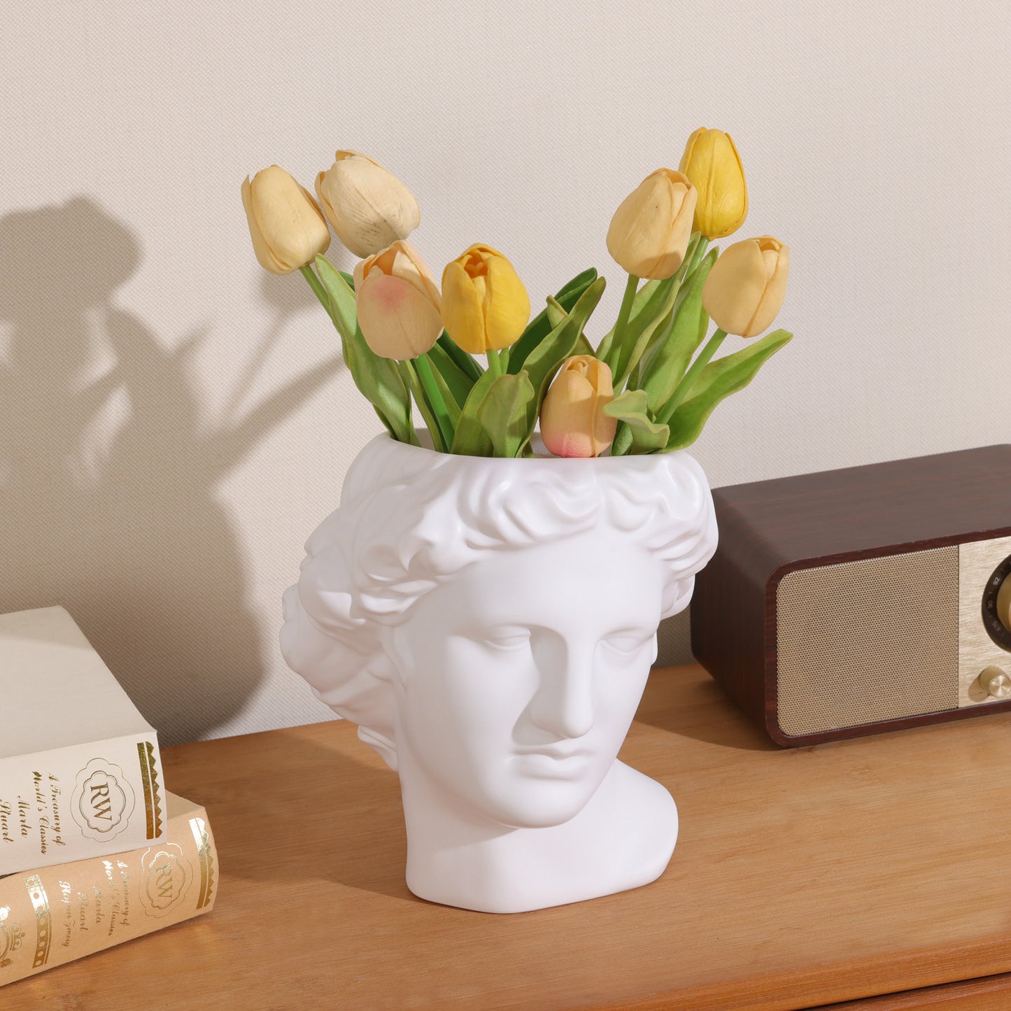 Classic Sculpture Head Vase
